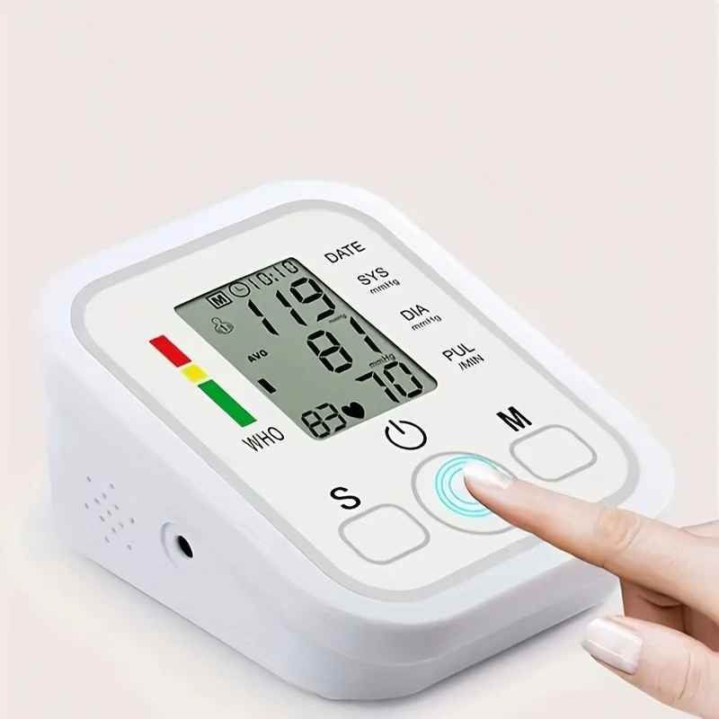 New Blood Pressure Monitor Upper Arm Automatic Tonometer Digital Blood Pressure Meter